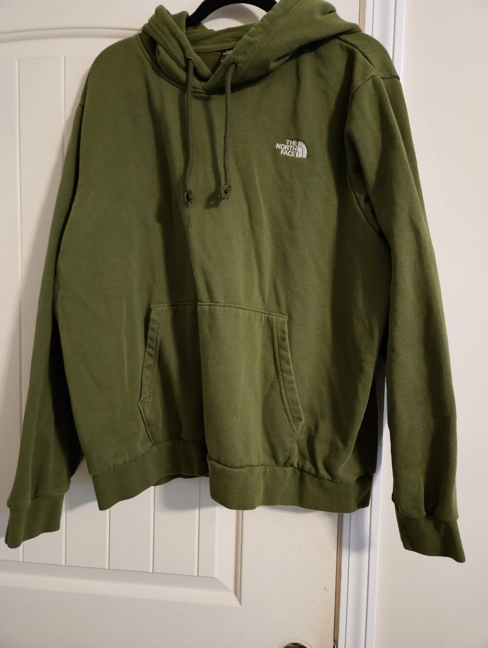 Men's The North Face Olive Green Sweatshirt Hoodie XL
